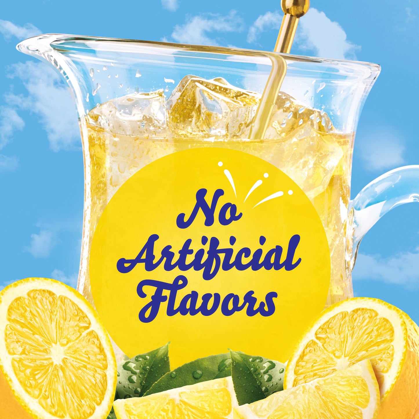 Crystal Light Sugar-Free Lemonade Naturally Flavored Powdered Drink Mix 72 Count Pitcher Packets, 6 Count (Pack of 12)