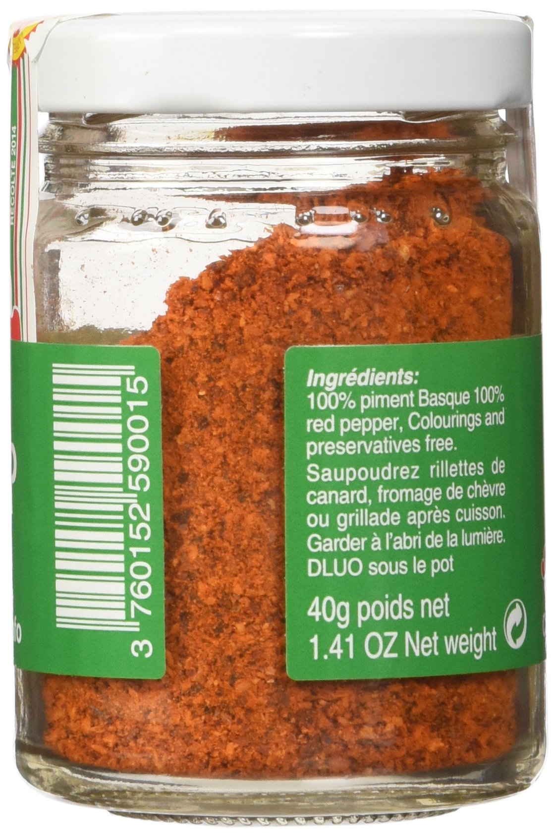 Piment D'Espelette - Red Chili Pepper Powder From France 1.41Oz