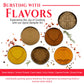 Indian Spice Sampler Kit Gift Set By Flavor Temptations | 6 Salt-Free, Gluten-Free Spices Including Garam Masala, Turmeric, Cumi