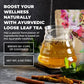 Gardenika Organic Loose Leaf Tea, Herbal, Caffeine-Free, Ayurvedic Blend, 4 oz