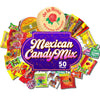 Mexican Candy Mix (50 Count) Variety Of Best Sellers Dulces Mexicanos, Includes Mazapan, Obleas, Vero Mango, Pelon, Pulparindo,