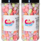 Sarahs Candy Factory Variety Dehydrated Marshmallow Bits, Vanilla Marshmallows In Jar, Assorted Marshmallows In Jar Assorted-Ass