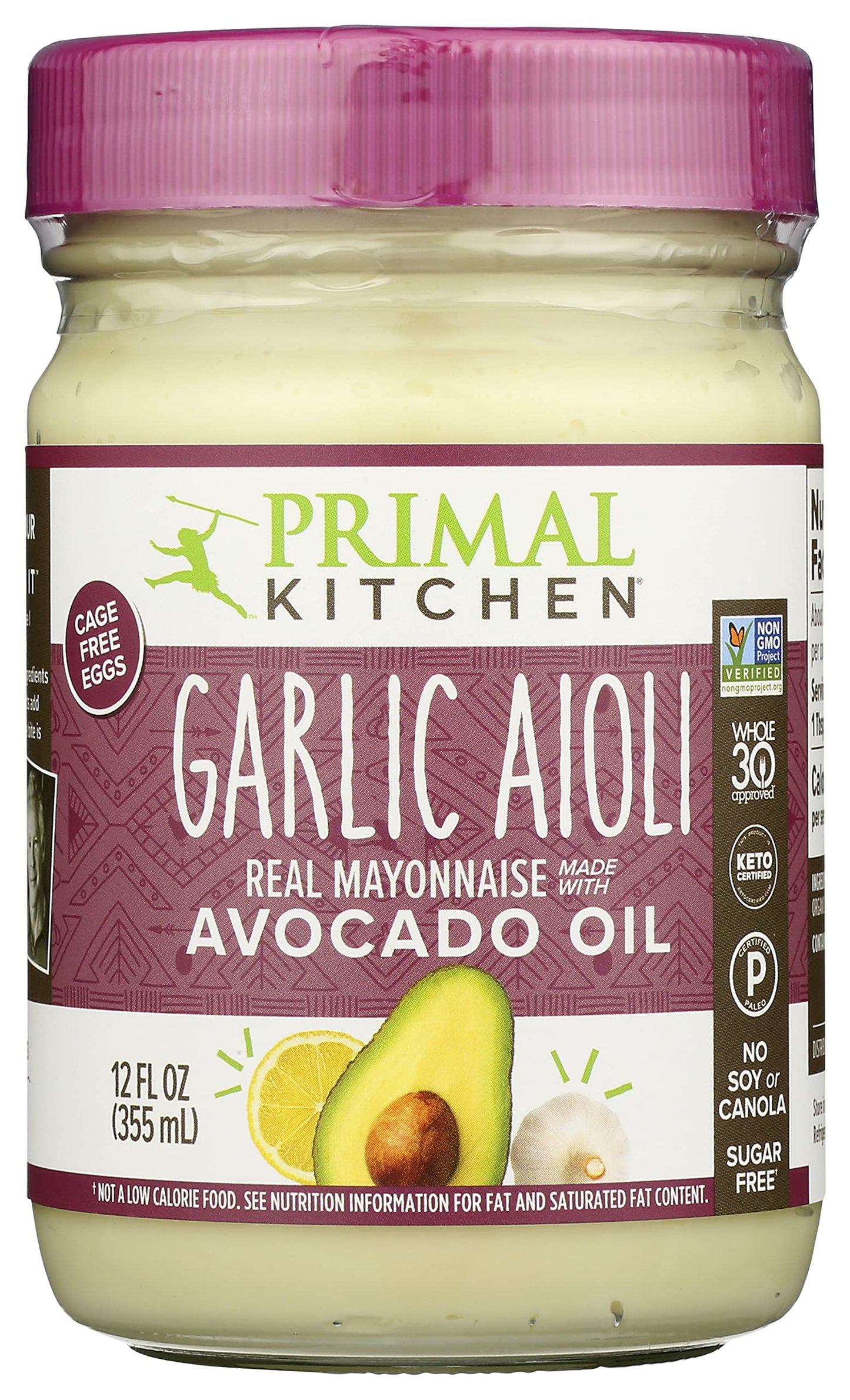 Primal Kitchen Mayo Grlc Aioli Avcdo Oil (Pack Of 6)