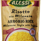 Alessi Arborio Rice with Saffron, 8 Ounce (Pack of 1), Milanese Style