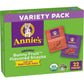 Annie's Organic Bunny Fruit Snacks, Variety Pack, Gluten Free, Halloween Candy Alternative, 22 ct, 15.4 oz