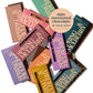 Spring & Mulberry Date-Sweetened Chocolate - 10-Bar Pack, Flavors with Fruits, Nuts, Spices & Essential Oils for the Perfect Tre