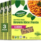 Heaven & Earth Brown Rice Gluten Free Elbow Pasta, 12oz (3 Pack) | Whole Grain | Amazing Texure - Tastes Like Regular