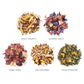 Tea Forte Single Steeps Herbal Retreat Tea Sampler, 15 Count Assorted Blends, Pre-Portioned Pouches for 12 oz Steeping