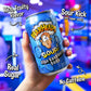 Warheads Soda - Sour Fruity Soda, Blue Raspberry Flavor, 12 Fl Oz Cans, Pack of 12