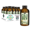 AriZona Unsweet Black Tea - Premium Cold Brew Iced Tea - Sugar Free, 16 Fl Oz (Pack of 12)