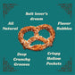 Unique Snacks Extra Salt Split-Open Pretzels, 11 Oz. Bag, Pack of 6, OU Kosher, Non-GMO, Delicious Homestyle Baked Snack