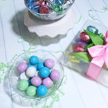 Sweetzo Limited Edition Malted Milk Eggs, Pastel Easter Chocolate Treats, Festive Candy Bowl Fillers, 5 Ounces, (Pack of 2)