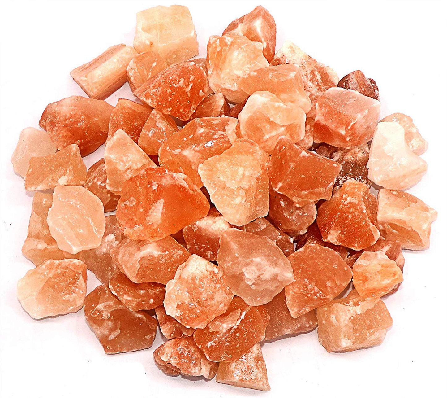 Spantik Himalayan Pink Salt Chunks 10 Lbs Bag 100% Authentic Pure Natural Rock Stones W 84 Traces Of Minerals Crystals | 1 .5 To