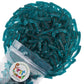 Firstchoicecandy Sweet & Sour Gummy Worms, Multi Flavors And Solid Colors (5 Pound, Blue Raspberry)
