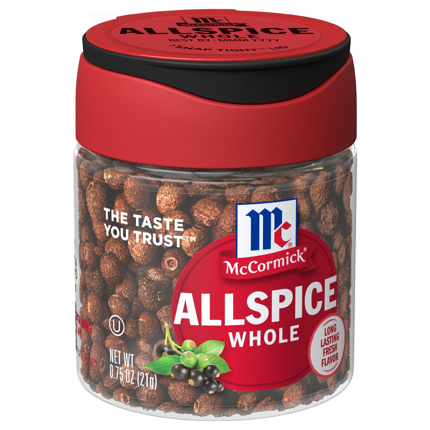 McCormick Whole Allspice, 0.75 oz, Pack of 1, Perfect for Cooking and Baking