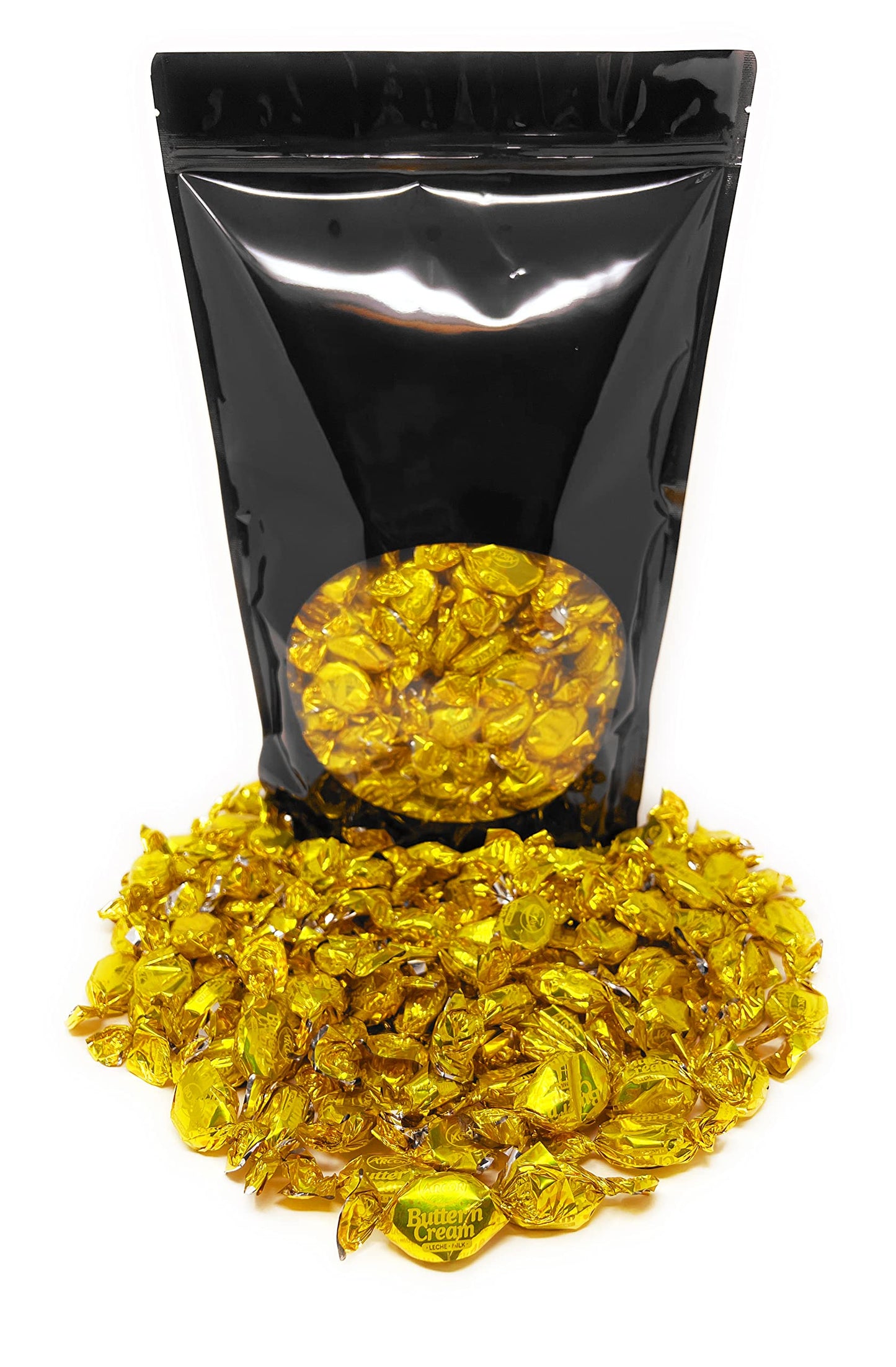 Assortit Holiday Butter Cream Hard Candy - 48 oz - Gold - Classic Butterscotch Flavor - Individually Wrapped