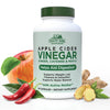 Country Farms Apple Cider Vinegar Capsules with Ginger & Cayenne, 90 Count, Light Grey, Model N9878