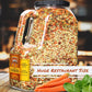 Deluxe Dried Vegetable Soup Mix By Its Delish, 4 Lb Restaurant Gallon Size Jug With Handle | Premium Blend Of Dehydrated Vegetab