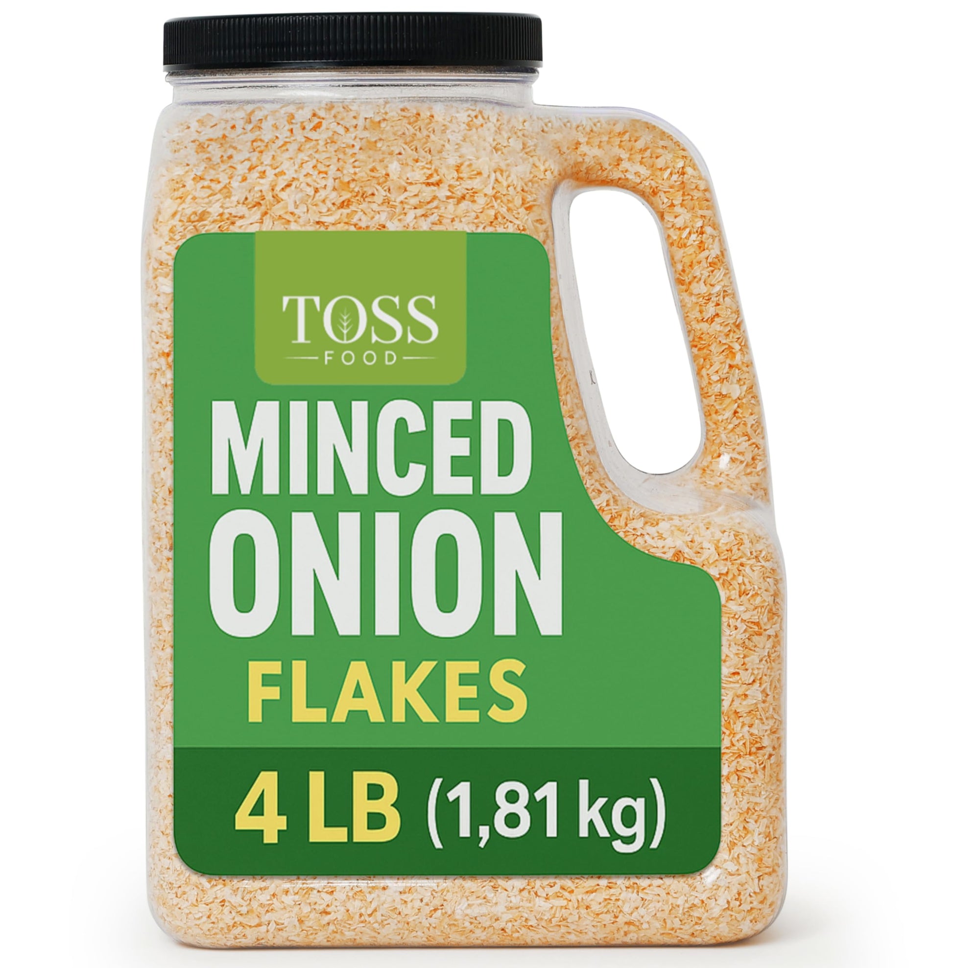 Toss Dehydrated Minced Onion Flakes  4 Lb  For Soups  Stews  Sauces  Marinades