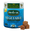 Herb-ox Vegetable Bouillon Cubes, 25 Cubes, 3.25 Ounce (Pack of 12), Model 42012