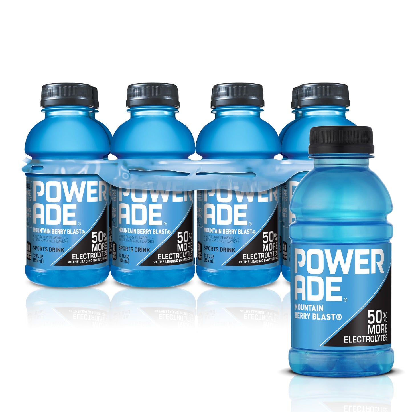 POWERADE Mountain Berry Blast Bottles  12 fl oz  8 Pack