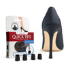 Gogoheel Quick Tips - The Original High Heel Protector & Heel Repair Caps - 2 Pairs (X-Small, X-Small, Black)