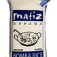 Matiz Bomba Paella Rice - Gluten Free, Round Medium Short Grain, 2.2 lbs. from Spain