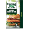 MorningStar Farms Plant Based Chikn Patties, Vegan Meat (4 Count)