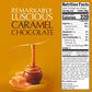Lindt Lindor Caramel Milk Chocolate Truffles, Milk Chocolate Candy With Smooth, Melting Truffle Center, Great For Gift Giving, 5.1 Oz. Bag (6 Pack)