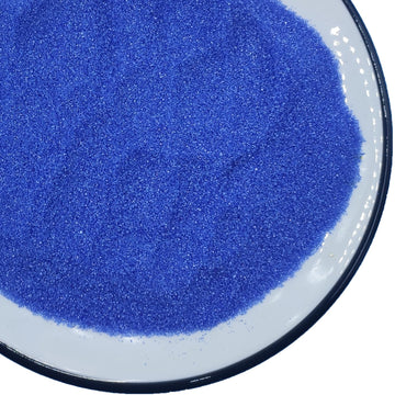 Edible 5 Ounce Fine Decorative RoyalBlue Sanding Sugar Sprinkles for Baking, Sparkling Crystals for Cakes, Cookies, Cupcakes, Ic