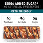 Kind Zero Added Sugar Bars, Keto Friendly Snacks, Variety Pack, 6.2Oz Box (15 Bars)
