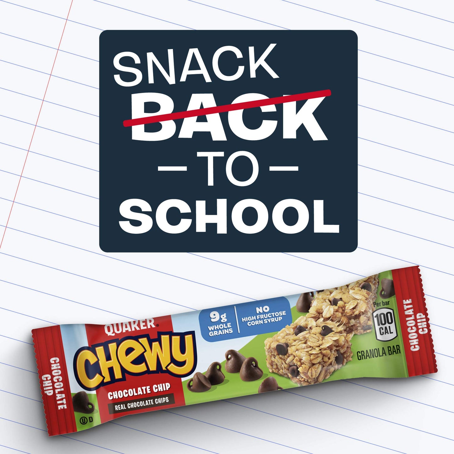 Quaker Chewy Granola Bars Variety Pack, 0.84 Oz, 8 Ct