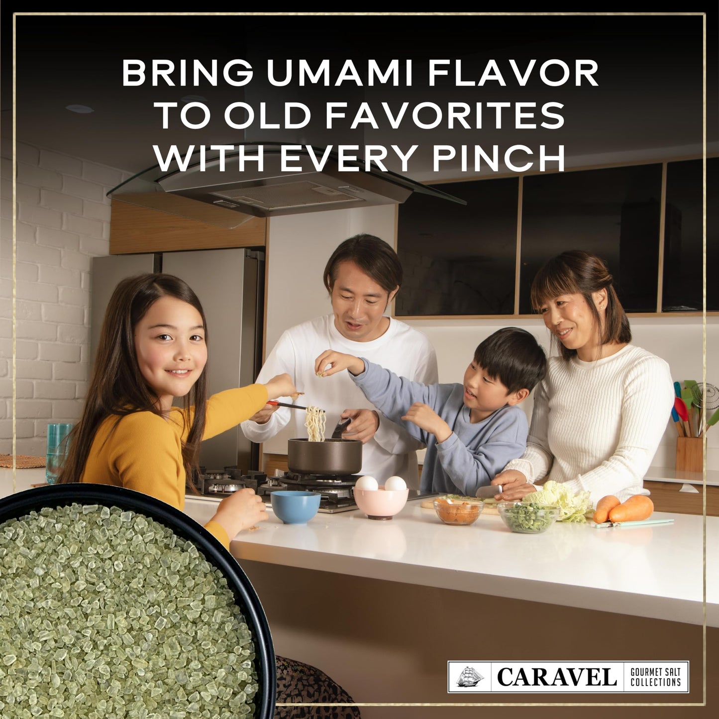 Hawaiian Bamboo Jade Sea Salt - Natural Hawaii Salt Infused With Bamboo Leaf Extract - Beautiful Jade Green Solar-Evavporated Pa