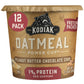 Kodiak Cakes Instant Oatmeal Cups, Peanut Butter Chocolate Chip, High Protein, 100% Whole Grains, (12 Cups)