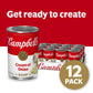 Campbell'S Condensed Cream Of Onion Soup, 10.5 Oz Can (12 Pack)