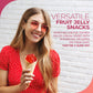 Fusion Select Mango Jelly - Fruity Coconut Gel Snacks - 14 Oz - Yellow - Toppings for Bubble Teas, Yogurt, Ice Cream, Desserts