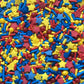 Cool Mom Sprinkles Superhero Birthday Sprinkles (4 Oz.) - Themed Sprinkles For Decorating Cakes, Cupcakes, Cookies & Desserts -