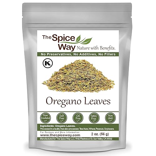 The Spice Way Oregano Leaves - (2 Oz) Dried Oregano Herb Leaf