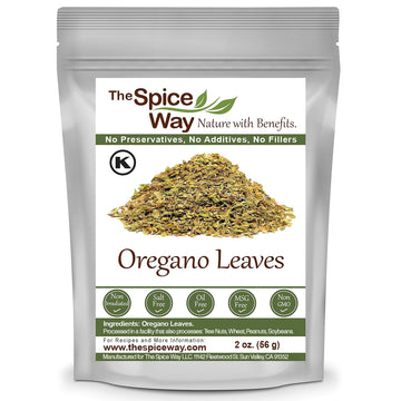 The Spice Way Oregano Leaves - (2 Oz) Dried Oregano Herb Leaf