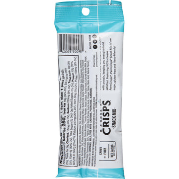 Parmcrisps Snack Mix – Ranch Cheese Crisps with Nuts, Healthy High-Protein, Gluten-Free, Low Carb, 1.5 oz (Pack of 6)