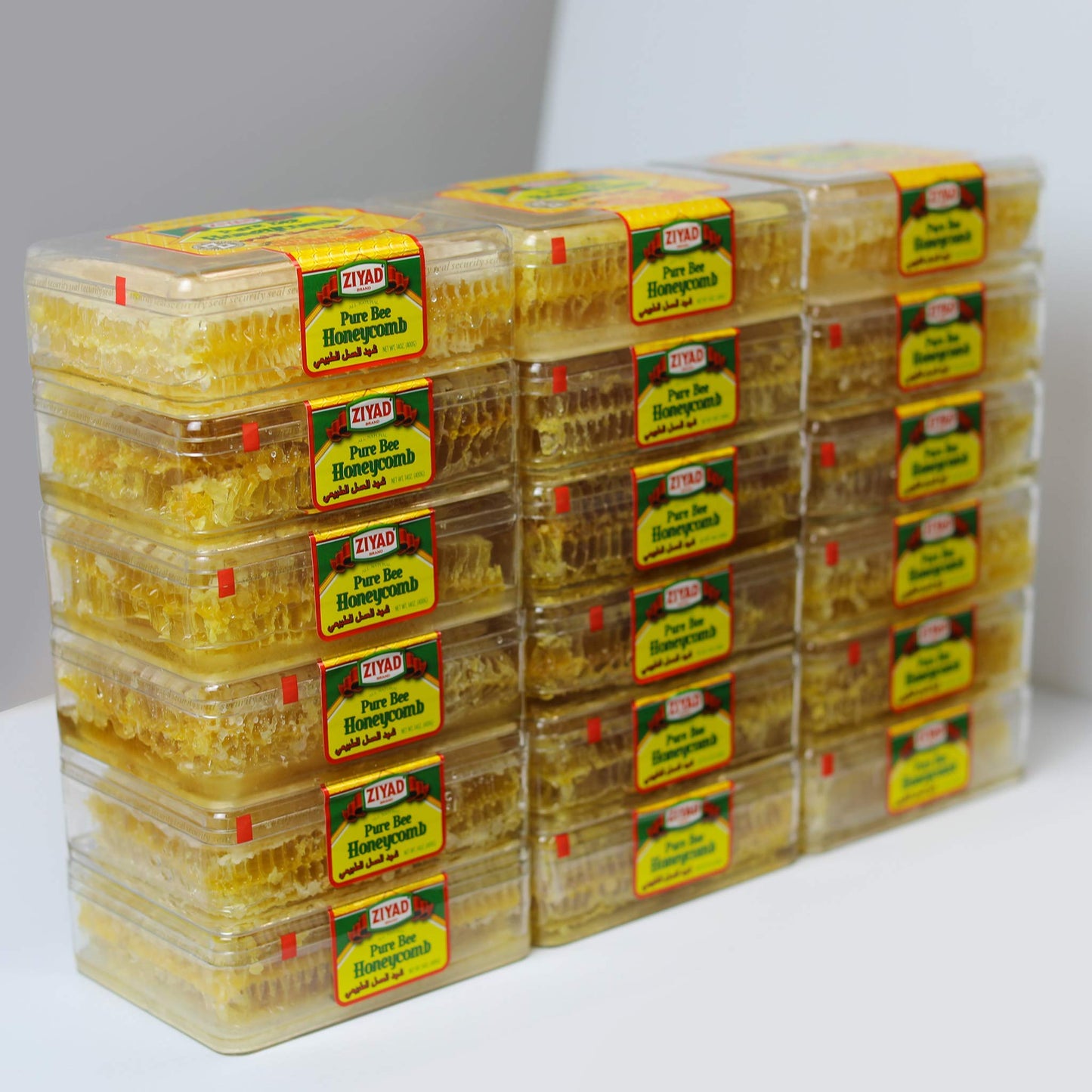 Ziyad Raw All-Natural Honeycomb, 100% Pure Unfiltered Honey Comb, 100% All-Natural, No Additives, No Preservatives, Fresh From T