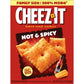 Cheez-It Baked Snack Crackers, Lunch Snacks, Family Size, Hot and Spicy, 21oz Box (1 Box) (Pack of 2)