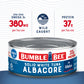 Bumble Bee Solid White Albacore Tuna In Water, 7 Oz Can (Pack Of 24) - Wild Caught Tuna - 37G Protein - Omega 3S - Non-Gmo Project Verified