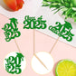 30 Pcs Class Of 2025 Cupcake Toppers Glitter Graduation Cap Cupcake Picks For 2025 High School Graduation Theme Party Cake Decor