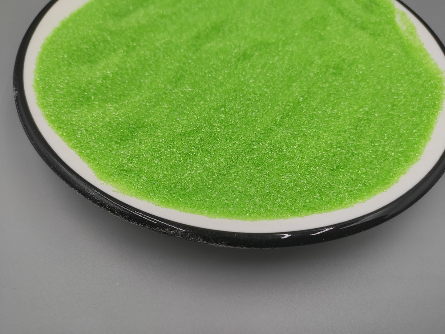 Edible 5 Ounce Fine Decorative Grass Green Sanding Sugar Sprinkles For Baking, Sparkling Crystals For Cakes, Cookies, Cupcakes,