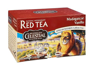 Celestial Seasonings Rooibos Tea Madagascar Vanilla 20 Ea ( Pack Of 12)