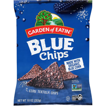 Garden of Eatin Tortilla Chips, Blues, 10 Oz