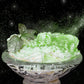 NiHome Edible Food-Grade Glimmer Powder Glitter Luster Dust Metallic Food Decorating Sprinkle Glimmery Dust for Drink Wine Beverage Cake Candy Dessert Bakery Restaurant Vegan (0.18oz/5g  Fruit Green)