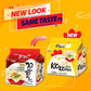 Paldo Fun & Yum Kokomen Ramen Hot Spicy Instant Noodles with Soup, Pack of 20, Chicken Based Broth, Oriental Style Korean Ramyun