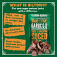 Made By True Beef Sliced Bites Garlic & Herb (2 Ounce, Pack Of 2) - All Natural, Zero-Sugar True Jerky Biltong - High Protein, K